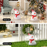 NNEDSZ Christmas Inflatable Ball 60cm Snowman Decoration Giant Bauble
