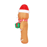NNEDSZ Jingle Jollys Christmas Inflatable Gingerbread Man 2.4M Illuminated Decorations