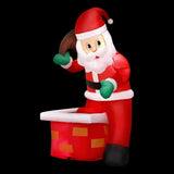 NNEDSZ Jingle Jollys Christmas Inflatable Santa Illuminated Decorations