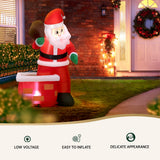 NNEDSZ Jingle Jollys Christmas Inflatable Santa Illuminated Decorations