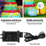 NNEDSZ Jingle Jollys Christmas Inflatable Gift Tree 2.2M Height Flashing Light Decorations Illuminated