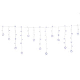 NNEDSZ 160 LED 6M Christmas Lights Icicle Light Solar Cold Jingle Jollys