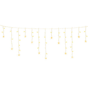 NNEDSZ 160 LED 6M Christmas Lights Icicle Light Solar Warm Jingle Jollys