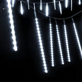 NNEDSZ Jingle Jollys 7M Christmas Lights Shower Light 288 LED Icicle Falling Metor