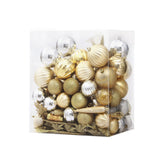 NNEDSZ Jingle Jollys 125pcs Christmas Tree Decorations Set Baubles Ornaments Party