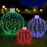 NNEDSZ Jingle Jollys Christmas Lights 320 LED Fairy Light 3pcs Ball Decorations Set