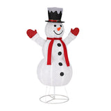 NNEDSZ 1.7M Christmas Lights 200 LED Fairy Light Snowman Decorations Jingle Jollys
