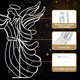 NNEDSZ 1.44M Christmas Lights Motif 504 LED Rope Light Outdoor Decoration Jingle Jollys