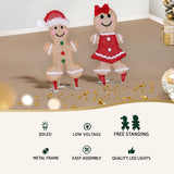 NNEDSZ 30 LED Christmas Lights Gingerbread Motif Fairy Light Decoration Jingle Jollys