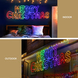 NNEDSZ 1.6M Christmas Lights Motif 360 LED Rope Light Outdoor Decoration Jingle Jollys