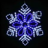 NNEDSZ 0.82M Christmas Lights 304 LED Snow Motif Light Decorations Jingle Jollys