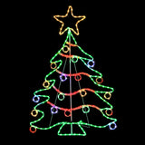 NNEDSZ 1.18M Christmas Lights Motif 288 LED Rope Light Outdoor Decoration Jingle Jollys