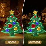 NNEDSZ Jingle Jollys Christmas Lights 150cm Motif 220 LED Rope Light Outdoor Decoration