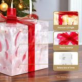 NNEDSZ 3 PCS Christmas Lights 70 LED Fairy Light Gift Box Jingle Jollys