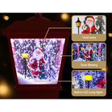 NNEDSZ 1.8M Christmas Lights Post Lamp LED Outdoor Decorations Jingle Jollys