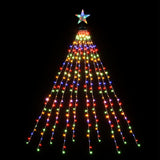 NNEDSZ Jingle Jollys 2.5M Christmas Lights Waterfall String Light 300 LED Star Topper