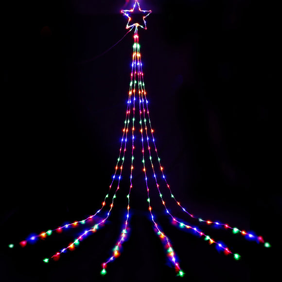 NNEDSZ 200 LED 3M Christmas Lights Solar String Fairy Light Jingle Jollys