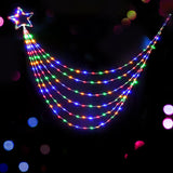 NNEDSZ 320 LED 5M Christmas Lights Solar String Fairy Light Jingle Jollys
