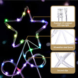 NNEDSZ 1.7M Christmas Tree 230 LED RGB Motif Lights Jingle Jollys