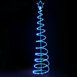 NNEDSZ 2.4M Christmas Tree LED Solar Motif Lights Jingle Jollys