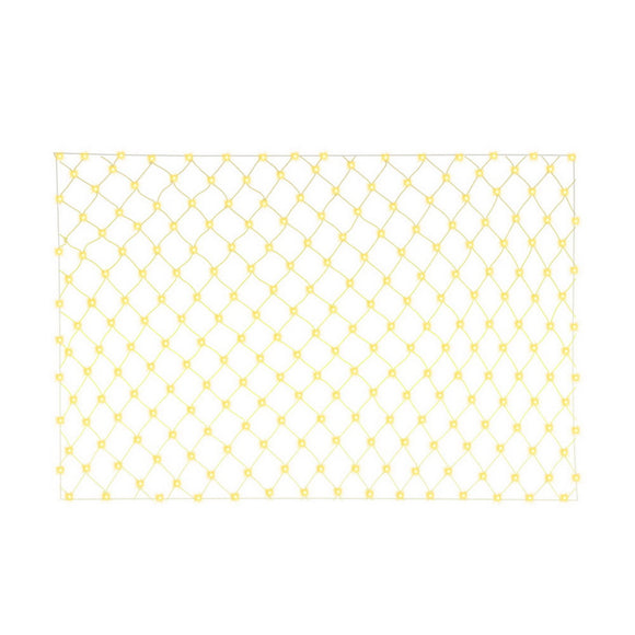 NNEDSZ 2Mx3M Christmas Lights Net String Light Decorations Warm 504 LED Jingle Jollys