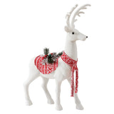 NNEDSZ Jingle Jollys Christmas Reindeer 80cm Glitter Deer Ornaments Party Decorations
