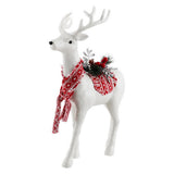NNEDSZ Jingle Jollys Christmas Reindeer 45cm Glitter Deer Ornaments Party Decorations