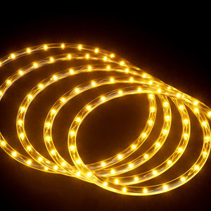 NNEDSZ 20M Christmas Lights String Rope Light Decorations 600 LED Warm Jingle Jollys