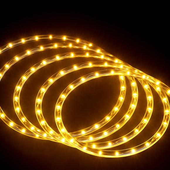 NNEDSZ 20M Christmas Lights String Rope Light Decorations 600 LED Warm Jingle Jollys