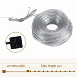 NNEDSZ Jingle Jollys 30M Christmas Lights String Rope Light Decoration 300 LED Colorful