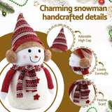 NNEDSZ Jingle Jollys Christmas Snowman Handicraft Ornaments Party Decorations 45cm