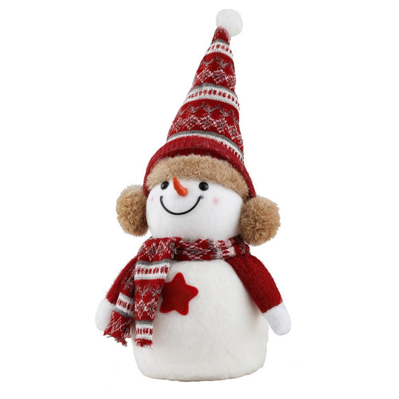 NNEDSZ Jingle Jollys Christmas Snowman Handicraft Ornaments Party Decorations 35cm