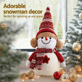 NNEDSZ Jingle Jollys Christmas Snowman Handicraft Ornaments Party Decorations 35cm