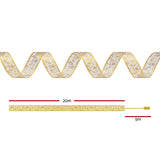 NNEDSZ Jingle Jollys 20M Christmas Lights Fairy Ribbon Light 200 LED Xmas Decor Golden