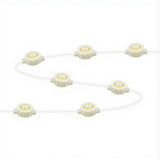 NNEDSZ Jingle Jollys 15M Christmas Lights Permanent String Eaves Light 36 LED Decoration