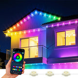 NNEDSZ Jingle Jollys 15M Christmas Lights Permanent String Eaves Light 36 LED Decoration