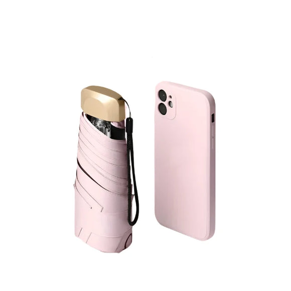 NNEOBA Mini Capsule Umbrella UV Protection Lightweight Portable