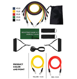 NNEOBA 150LBS Portable Resistance Bands for Bodybuilding and Fitness