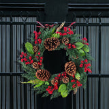 NNEOBA Handmade Christmas Wreath for Front Door