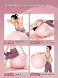 NNEOBA Yoga Ball Anti-Burst with Pump Stability & Balance