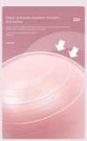NNEOBA Yoga Ball Anti-Burst with Pump Stability & Balance