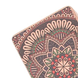 NNETM Non-Slip Cork Yoga Block for Flexibility & Support (Pink)