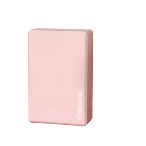 NNETM Yoga Bolster Cushion & Gym Block Set (Pink)