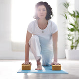 NNEOBA Natural Cork Yoga Block and Pilates Pillow