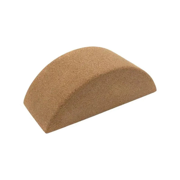 NNETM Yoga Cork Block Anti-Slip Training Exercise Brick (Beige)
