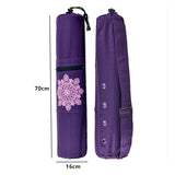 NNETM Canvas Yoga Mat Backpack with Adjustable Strap