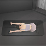 NNEOBA Foldable Non-Slip Rubber Yoga Mat