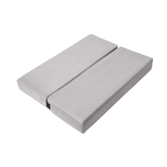 NNETM Soft Yoga Pillow Non-Slip Bolster (Grey)