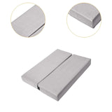 NNETM Soft Yoga Pillow Non-Slip Bolster (Grey)