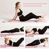 NNEOBA Deep Tissue Yoga Roller for Muscle Relief